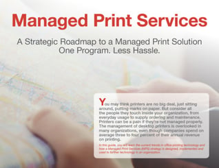 Managed Print Services A Strategic Roadmap to an MPS Solution Loffler Companies